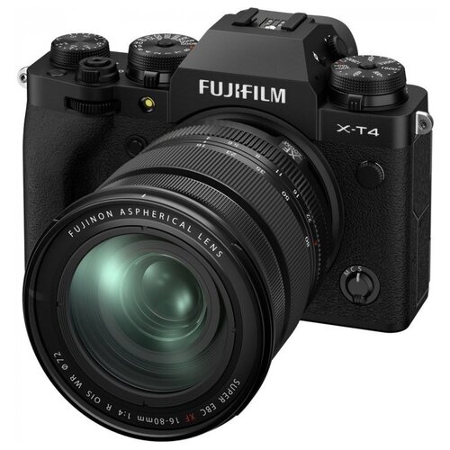 Фотоаппарат Fujifilm X-T4 Kit Fujinon XF 16-80mm F4 R OIS WR, black
