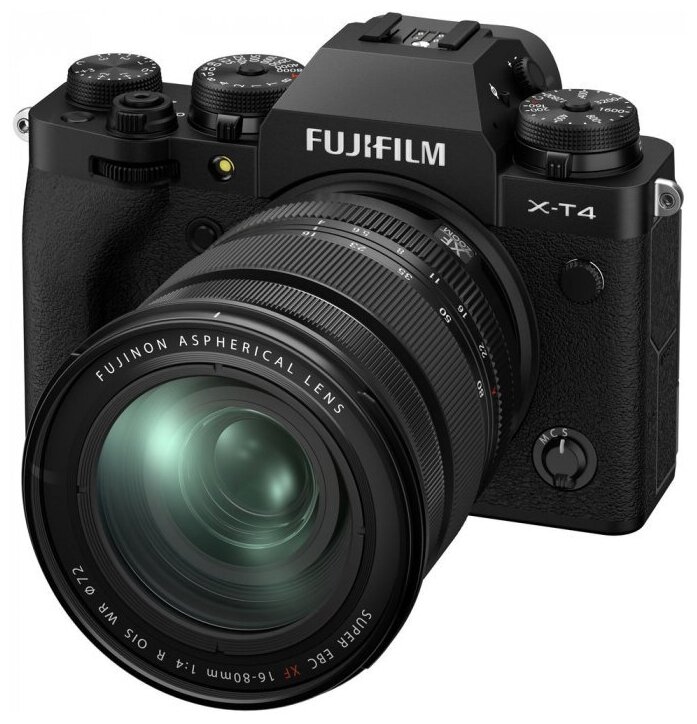 Цифровая фотокамера Fujifilm X-T4 Kit XF 16-80mm F4 R OIS WR black