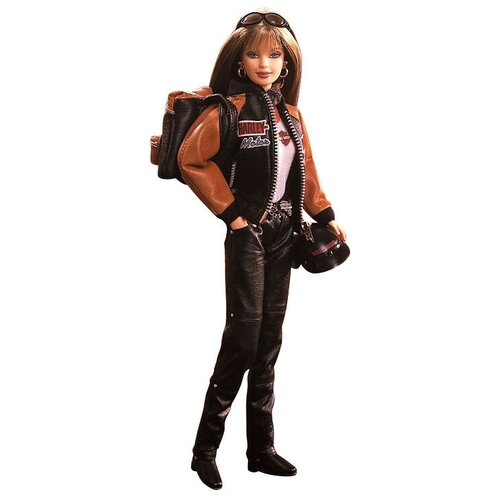 Кукла Barbie Харлей-Дэвидсон №4 Блондинка, 29 см, 25637 набор кукол barbie harley davidson barbie and ken giftset барби харлей дэвидсон барби и кен