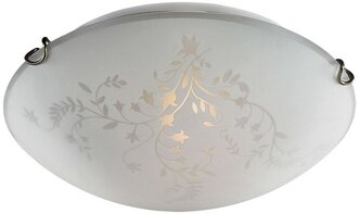 Настенно-потолочный светильник Сонекс Kusta 218, E27, 200 Вт, диаметр 40см, кол-во ламп: 2 шт., цвет арматуры: бронзовый, цвет плафона: белый