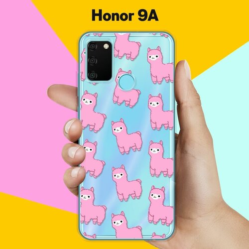 Силиконовый чехол Ламы на Honor 9A