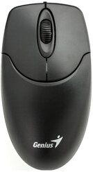 Мышь NetScroll 120 V2, USB, чёрная (black, optical 1000dpi, подходит под обе руки)
