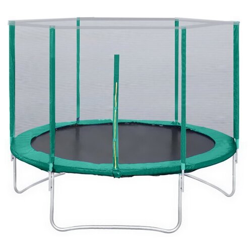 фото Батут кмс trampoline 8 (2,4 м) с защитной сеткой