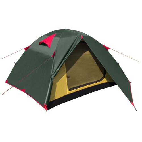палатка btrace vang 3 зеленый бежевый Палатка трехместная Vang 3