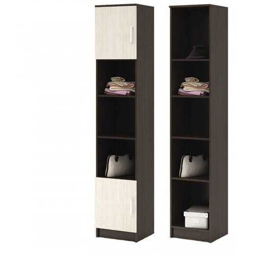 Пенал ПН-203 Машенька ЛДСП (400*2020*380), венге/дуб белфорт