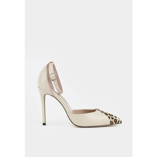 фото Туфли лодочки mario berlucci, размер 37, бежевый