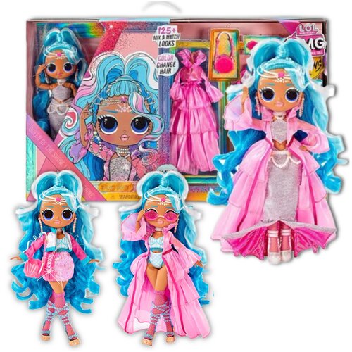 Кукла LOL Surprise OMG QUEENS SPLASH BEAUTY - королева и 125 модных образов кукла lol omg queens splash beauty