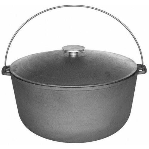 Казан Гардарика 25-1 походный, алюминиевый, с крышкой 25л, 45см