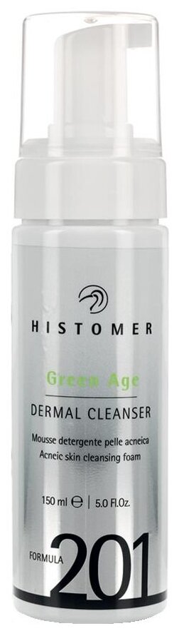 Histomer Очищающий мусс Formula 201 Green Age Dermal Cleanser, 150 мл