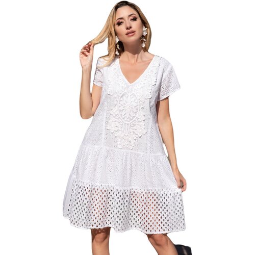 фото  платье fresh cotton, размер 50, белый