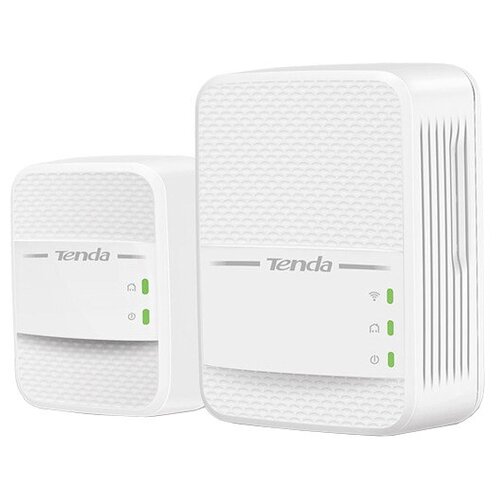 Wi-Fi+Powerline адаптер Tenda PH10, белый адаптер двухдиапазонный ugreen cm496 90339 ac650 black