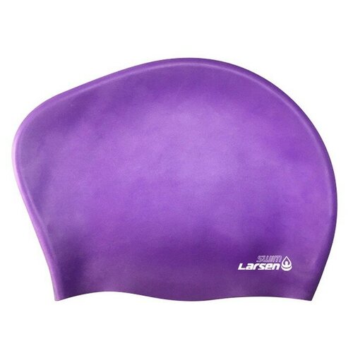 Шапочка для плавания Larsen LC-SC804, фиолетовый
