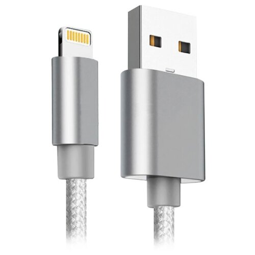 Кабель Ginzzu USB - Lightning (GC-555UW), 1 м, белый