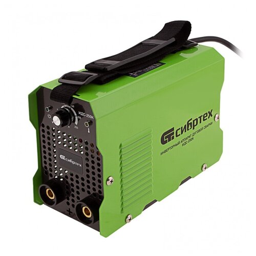 СИБРТЕХ Инверторный аппарат дуговой сварки ИДС-250K 250 А ПВ 80 диаметр электрода 16-5 мм Сибртех 900200₽