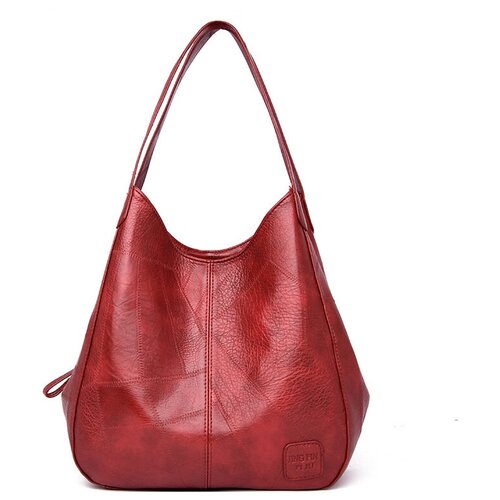 фото Женская сумка мешок красная baoding blue art trade