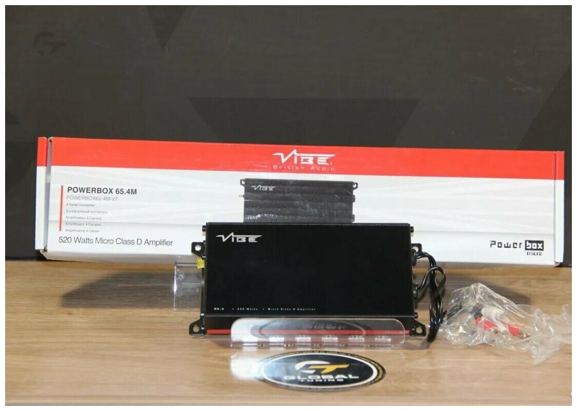 Усилитель 4-канальный VIBE POWERBOX65.4M-V7