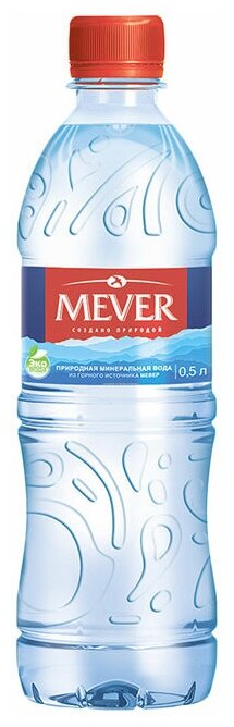 Минеральная вода Mever негазированная 500 мл - фотография № 1