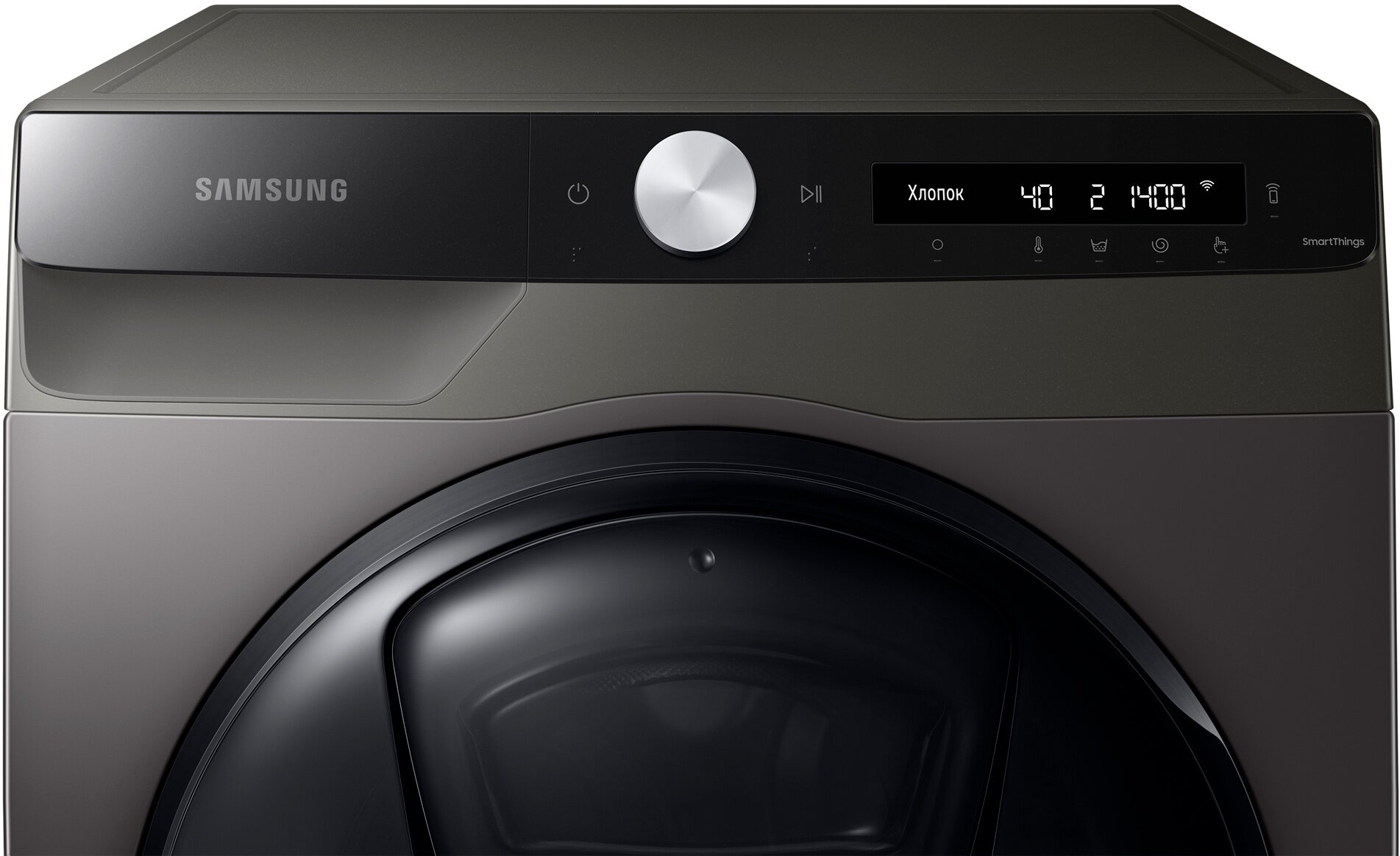 Стиральная машина полноразмерная Samsung WD80T554CBT/LD, с фронтальной загрузкой, 8кг, 1400об/мин - фото №5