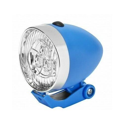 фото Фонарь передний jy-592 синий techteam