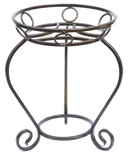 фото Подставка для цветка напольная Бутон малый на 1 горшок