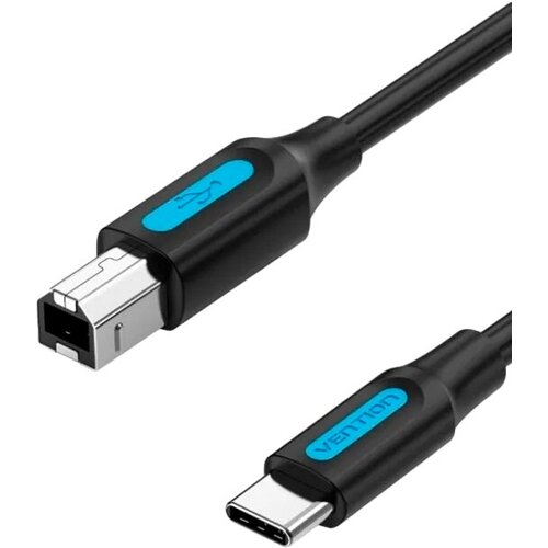 Кабель Vention USB 2.0 Type C M/BM - 1 м. Кабель Vention USB 2.0 CM/BM - 1 м (CQUBF) кабель vention usb cm х 2 usb 2 0 am 1м кабель vention 1 м cqohf