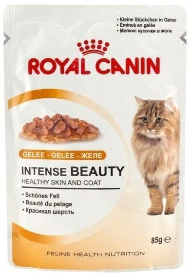 Влажный корм Royal Canin Intense Beauty для взрослых кошек для поддержания красоты шерсти, 85г - фото №7