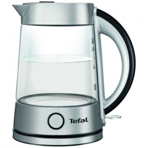 Tefal Чайник электрический Tefal KI760D30, стекло, 1.7 л, 2400 Вт, серебристый