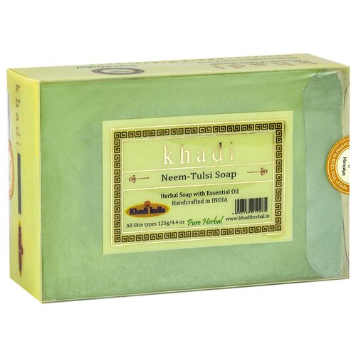 Банное мыло- Ним-Тулси (Bath Soap- Neem-Tulsi)