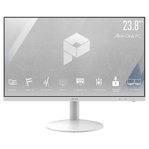 AIO MSI PRO AP241 11M-652RU i7-11700 16Gb SSD 512Gb Intel UHD Graphics 730 238 FHD IPS COM BT Win11Pro Белый 9S6-AE0312-664 8665000₽