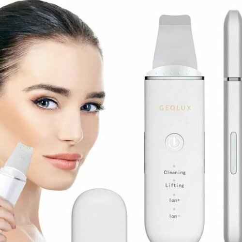 Аппарат для ультразвуковой чистки лица GEOLUX прибор для удаления черных точек микротоки для лица 375000₽