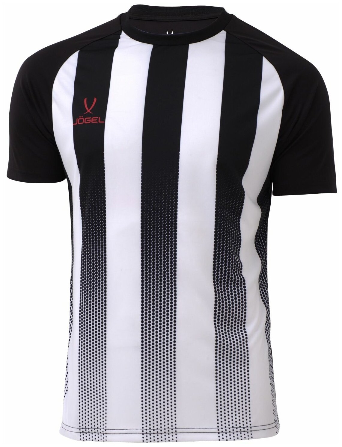 Футболка Jogel Футболка игровая Camp Striped Jersey от Jogel. Детская. Цвет: белый/черный. Размер: XS.