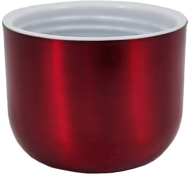 Термос (термокружка) 400 мл, походный из нержавеющей стали, для горячих и холодных напитков, красный - фотография № 5
