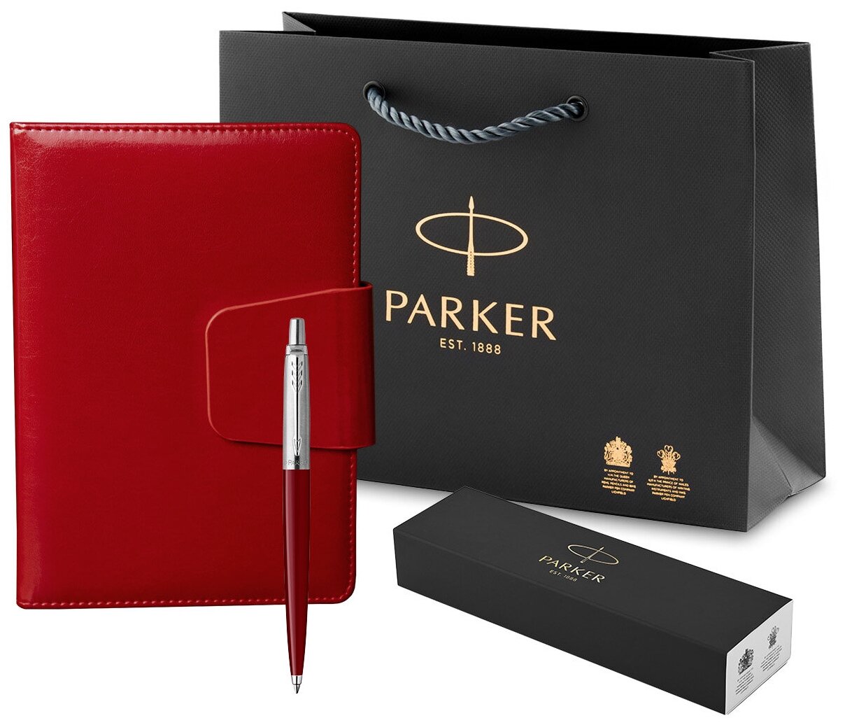 Набор ручка Parker Jotter K60 и ежедневник Bruno Visconti