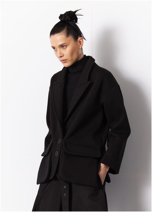 Пиджак ХакаМа, размер 42, черный
