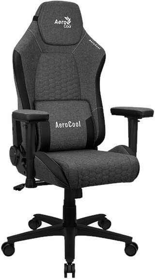 Компьютерное кресло AeroCool Crown AeroWeave Ash Black 4711099471256