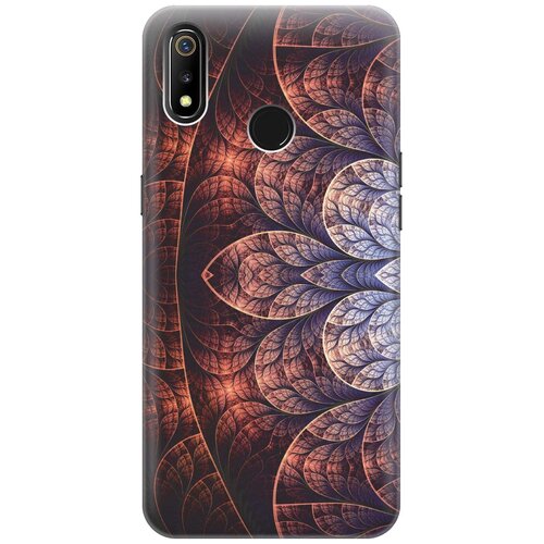 фото Re:pa накладка transparent для realme 3 с принтом "умиротворенность"