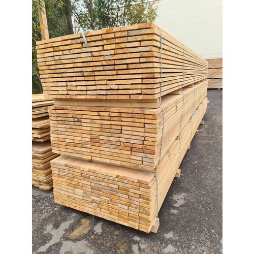 Доска обрезная гост, сосна/ель Arsenal-wood 25 х 150 х 6000 мм