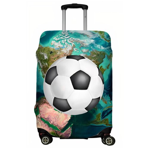 фото Чехол для чемодана "мяч". размер m. lejoy
