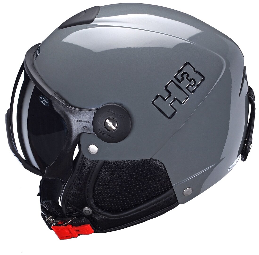 Зимний шлем с визором HMR 2022-23 H3 Grigio (см:58-59)