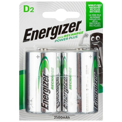 фото Аккумулятор energizer power plus d/nh50 2500mah бл/2шт