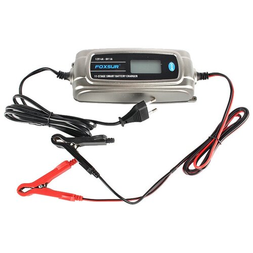 Устройство зарядное FOXSUR 12V4А 6V1A 220V авто 536900₽