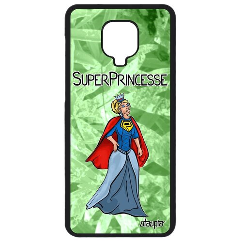 фото Чехол для мобильного xiaomi redmi note 9 pro, "суперпринцесса" юмор герой utaupia