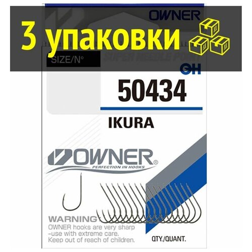 Крючок Owner 50434 №06 (3 уп.) крючок owner 50434 06 3 уп