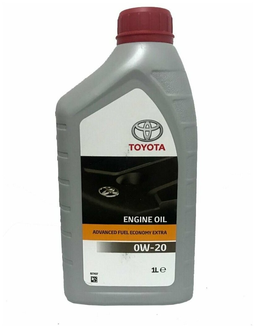 Синтетическое моторное масло Toyota SAE 0W-20, 1 л
