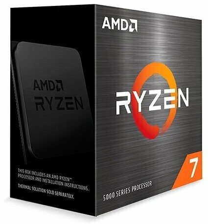 CPU AMD Ryzen 7 5800X3D BOX без кулера 100-100000651 3.4GHz/8core/4+96Mb/105W Socket AM4