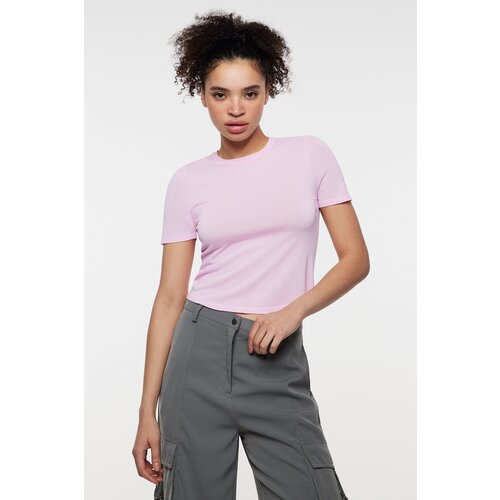 фото Футболка befree, размер m, розовый