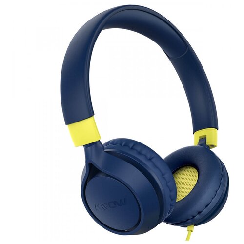 Детские наушники с микрофоном MPOW Che1 Pro цвет синийжелтый 139000₽