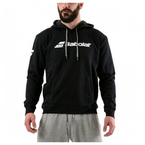 фото Толстовка мужская exercise (чёр) babolat размер m