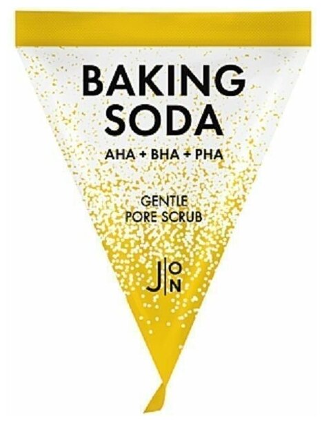 J: on Скраб для лица с содой - Baking soda gentle pore scrub,*5г