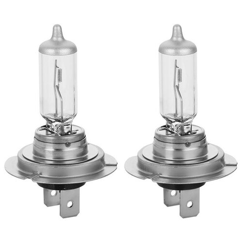 Лампа автомобильная галогенная Osram NIGHT BREAKER SILVER H7 64210NBS-HCB +100% 12V 55W 2 шт.